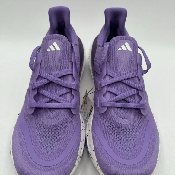 Adidas Women’s UltraBoost Light Running Size 9.5 Purple White - Picture 2 of 5